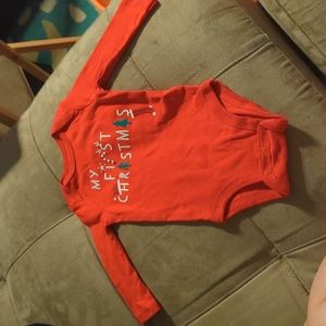 Just one you by Carter's long sleeve onesie size 3mth